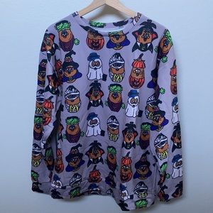 🕷Halloween 🎃 McDonald’s chicken McNugget buddies print sweatshirt!